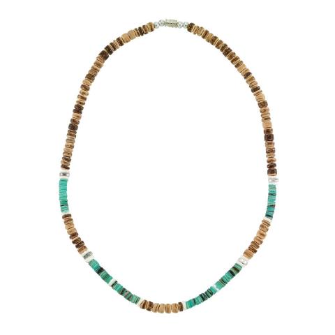 Coco & Green Hammer Shell Necklace