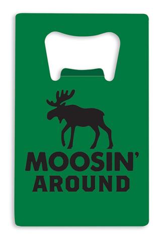 Credit Card Bottle Opener Moose