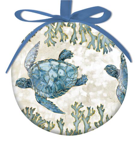 Resin Ornament - sea turtle