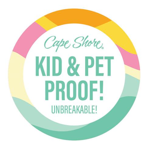Shelf Talker - Kid & Pet Proof Coastal