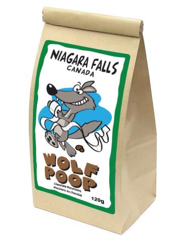 Wolf Poop Humour Bagged Candy