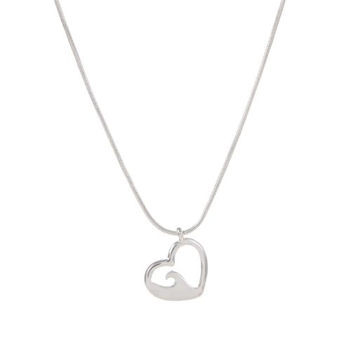 301690 Heart Wave Necklace