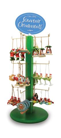 12 Arm Table Top Ornament Display
