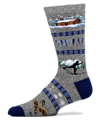 Winter Cabin Socks Adult 9-11