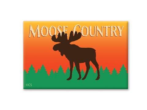 Tin Magnet - Moose Country