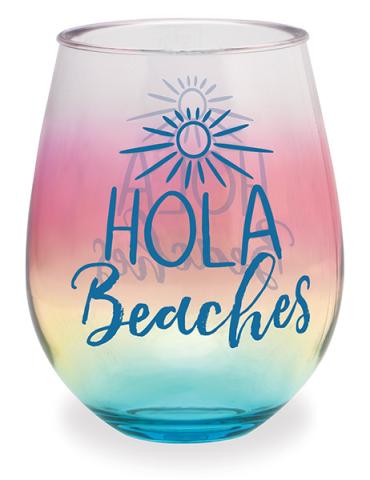 Wine Tumbler - Hola Beaches