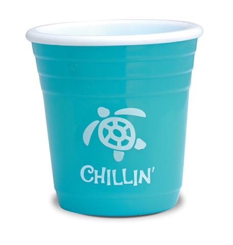 Solo Cup Shot Glass - Chillin' Turtle