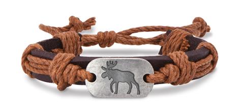 Bracelet Leather - Moose