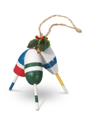 Handcrafted Ornament - Buoys