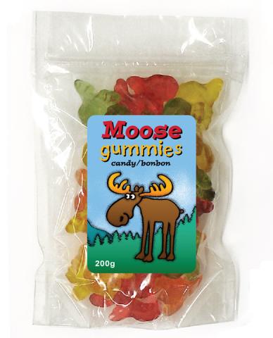 Bagged Moose Gummies