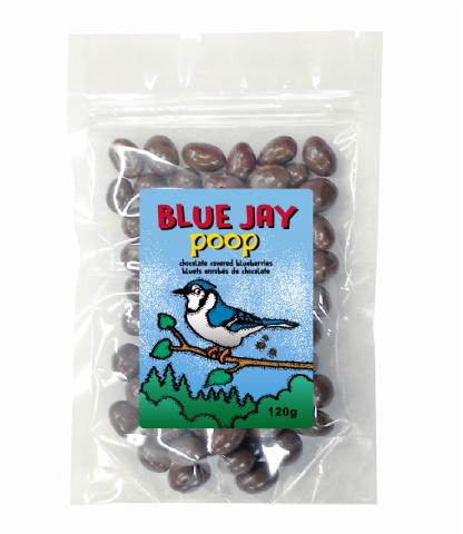 Bagged Blue Jay Poop
