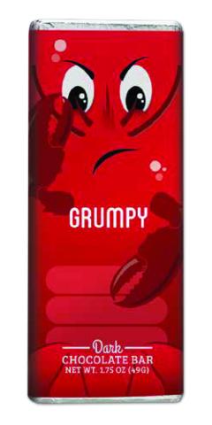 Lobster Emoji Chocolate Bar - Grumpy