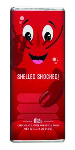Lobster Emoji Chocolate Bar - Shell Shocked