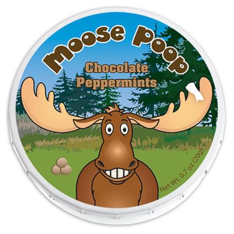 Poop Mint Tin - Moose