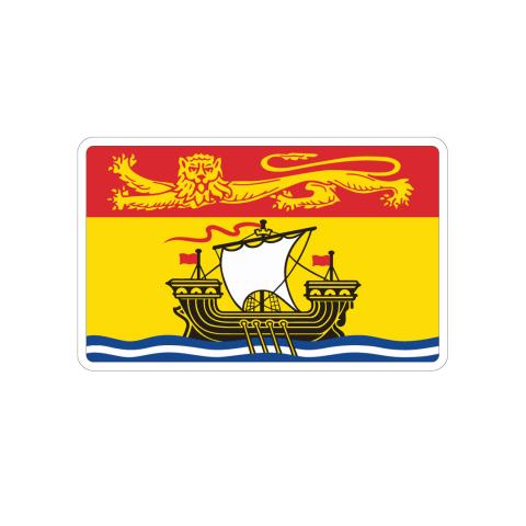 New Brunswick Flag Patch
