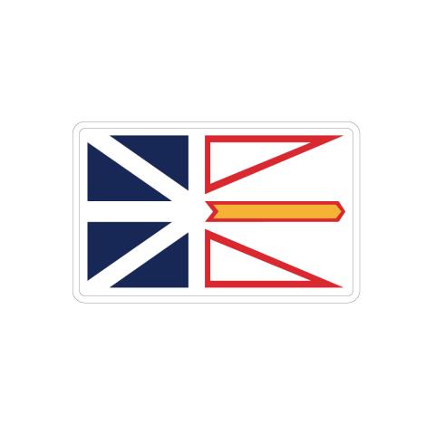 Newfoundland Flag Patch
