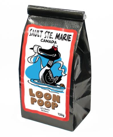 Loon Poop Humour Bagged Candy