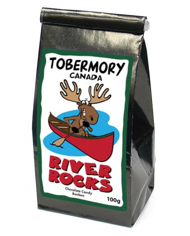 River Rocks Moose Humour Bagged Candy