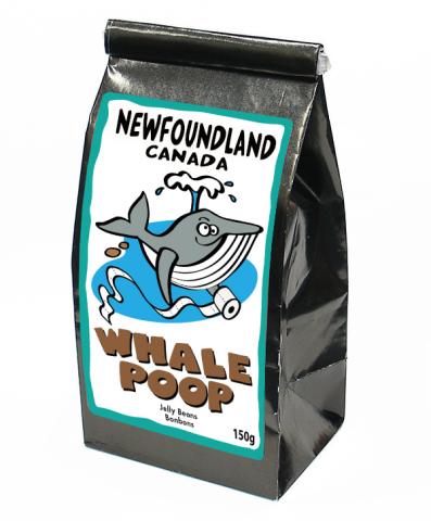 Whale Poop Humour Bagged Candy