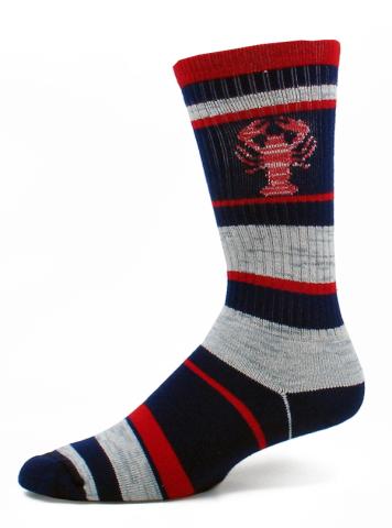 Lobster RMC Stripe Socks Adult 10-13
