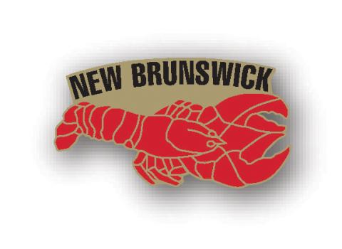 Lobster New Brunswick Lapel Pin