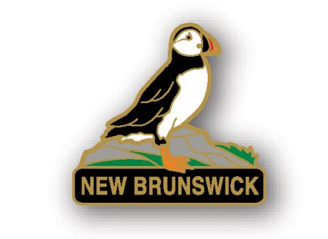 Puffin New Brunswick Lapel Pin