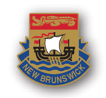 New Brunswick Crest Lapel Pin