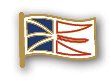 Newfoundland Flag Lapel Pin