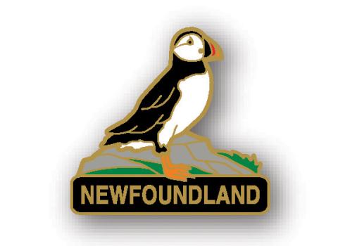 Puffin Newfoundland Lapel Pin