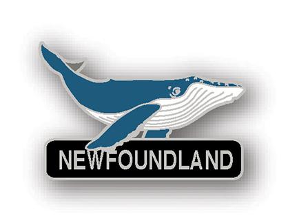 Humpback Whale Newfoundland Lapel Pin
