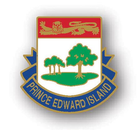 Prince Edward Island Crest Lapel Pin