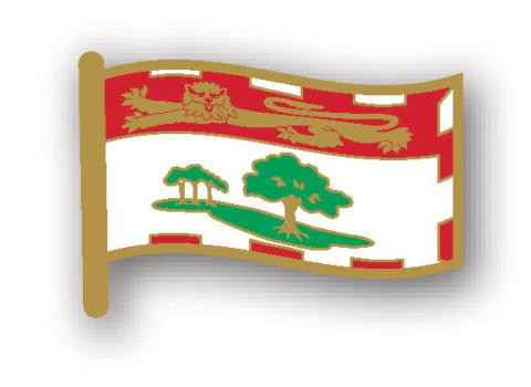 Prince Edward Island Flag Lapel Pin