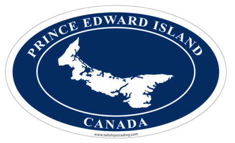 Prince Edward Island Map Euro
