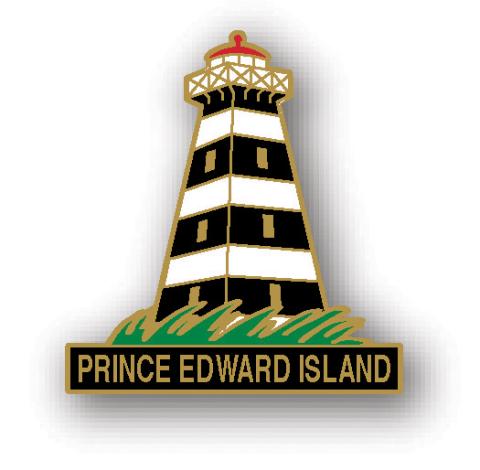 Lighthouse Prince Edward Island Lapel Pin