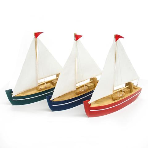 Sailboat 6 inches Assorted