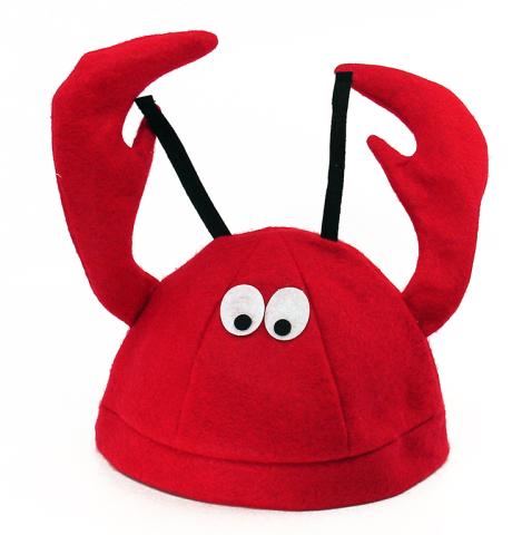 Lobster Felt Red Hat