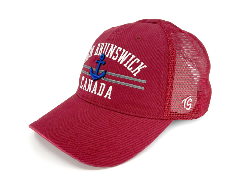 New Brunswick Waverley 3D Anchor Red Hat