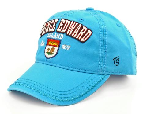 Prince Edward Island Applique Crest Sapphire Hat