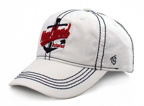 Prince Edward Island Contrast Anchor White Hat