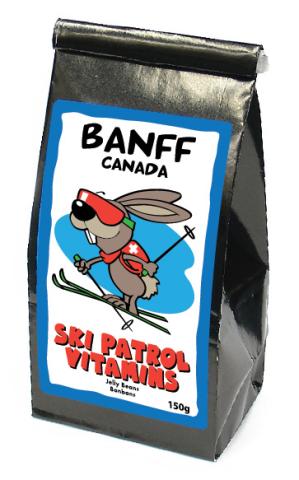 Humour Bagged Ski Patrol Vitamins