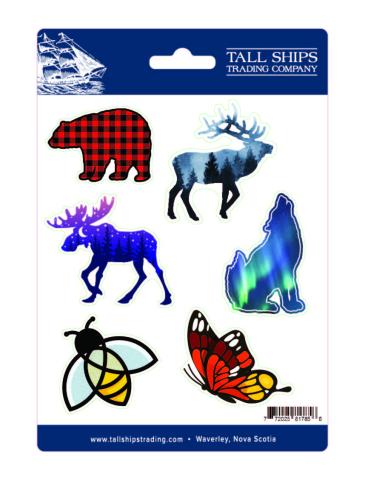 Wildlife Sticker Page