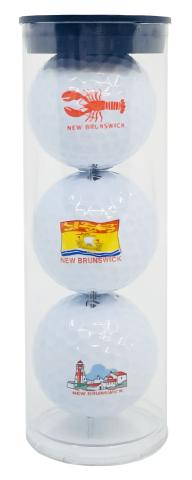 New Brunswick - Golf Ball 3 Pack