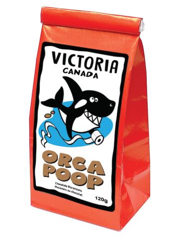 Orca Poop Humour Bagged Candy