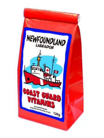 Coast Guard Vitamins Humour Bagged Candy