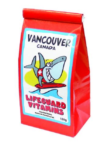 Lifeguard Vitamins Humour Bagged Candy