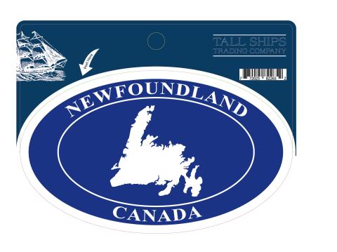 Newfoundland Map Euro