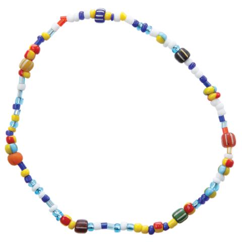 214238 Multi Bead and Glass Bracelet