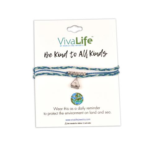 207626 Be Kind  Wave Charm Bracelet