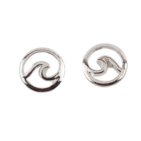 401174 Circle Wave Earrings