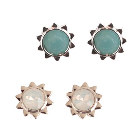 419014 Sun Stud Earrings